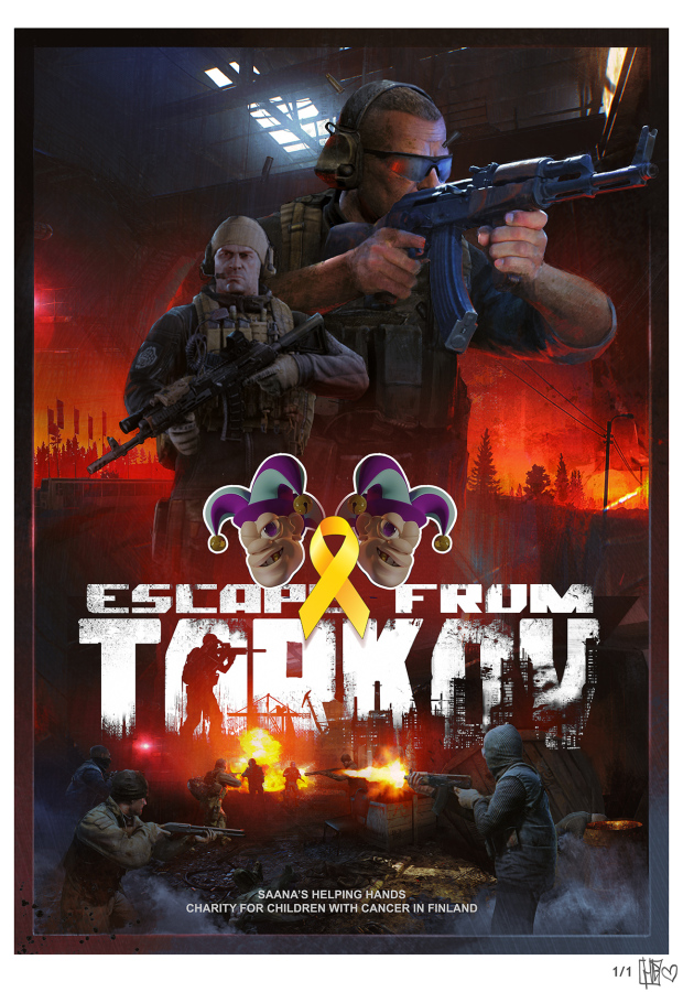 Tarkov aiheinen hyväntekeväisyys huutokauppa